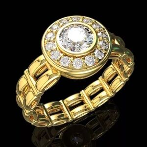 Live show wedding ring